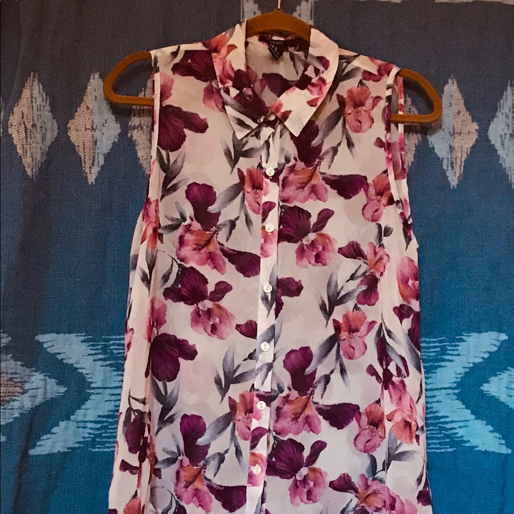 Floral Dress Shirt